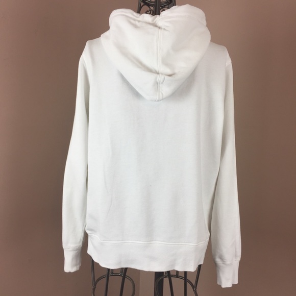 LOGG white embroidered graphic hoodie - Picture 5 of 5